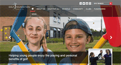 Desktop Screenshot of golf-foundation.org